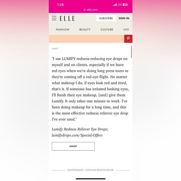 Lumify Redness Reliever Eye Drops -Trial Size 3.5ml - Picture 15 of 15